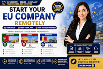 register eu company portugal lda spain sl romania srl
