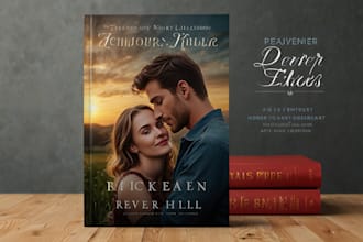 design professional romance book cover and erotic book cover design