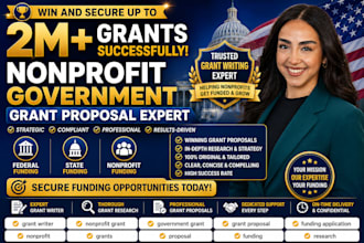 write winning nonprofit government grant proposal and funding application