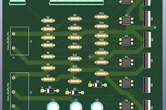 design bldc motor driver inverter high current and power supply pcb professional
