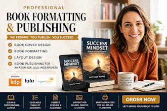 do paperback formatting manuscript formatting KDP kindle and ebook formatting