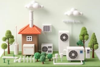 model energy systems like heating systems, air conditioners, etc