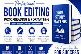 proofread christian book,christian ebook formatting and design,book devotional