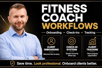 build your fitness coaching onboarding and check in system