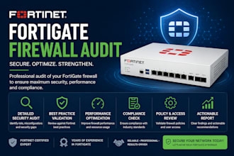 audit fortigate firewall and recommend best practices