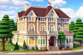 build your bloxburg dream house hotel mansion