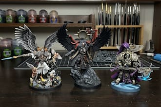 paint your miniatures and armies to a decent level