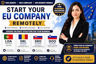 form your eu company remotely with lda srl sro or doo