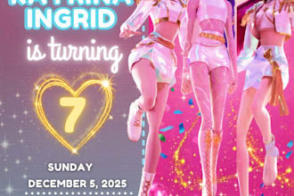 design your kids party invitation kpop