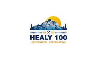 design alaska town centennial celebration logo