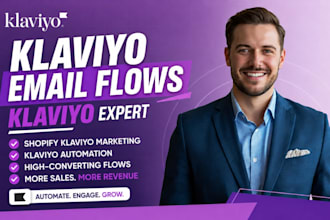klaviyo email flows klaviyo expert shopify klaviyo marketing klaviyo automation