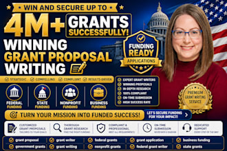 write winning federal state grant proposal, applications and submission