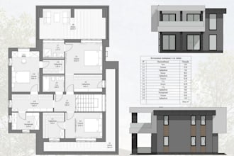 create professional 2d auto cad floor plans and architectural drawings