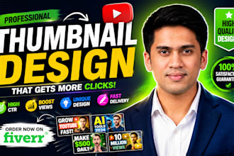 design viral ai thumbnails for you