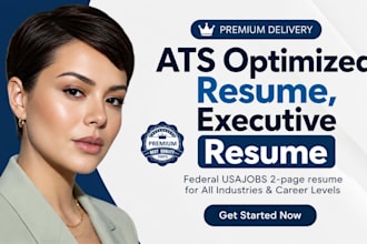 write executive resume, CV, cover letter and optimize linkedin ats resume