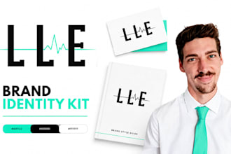 design a modern brand identity, logo design and branding kit