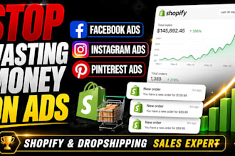 run high converting facebook instagram ads and pinterest ads