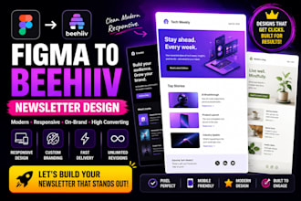 convert figma to beehiiv newsletter template design