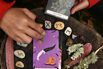 perform an oracle card ceremony for you