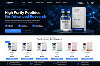 do peptide marketing, build fda compliant peptide website, peptide SEO