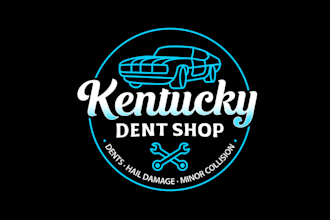 do modern logo for a paintless dent repair shop in kentucky