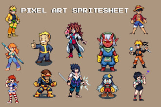 do pixel art animation 2d sprite sheet pixel animation and pixel art character