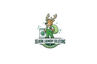 design mascot clean fresh brand logo