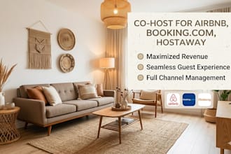 be your co host and property manager