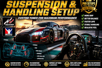 create pro assetto corsa suspension setups for realistic handling tuning