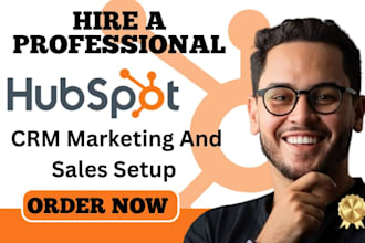 setup hubspot marketing hub, hubspot CRM, sales pipeline, automation workflow