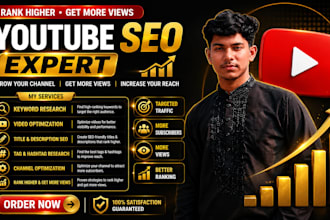 do youtube SEO for channel growth and video ranking
