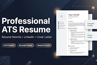 write fortune 500 resume and linkedin profile optimization