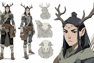 dnd character art and dnd character art