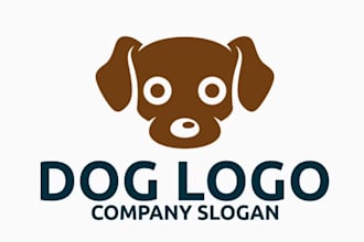 design a minimalist hand drawn horse, cat, dog logo