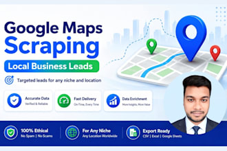 scrape google maps for local business lead generation