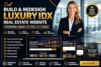build luxury idx website redesign luxury website idx real estate wordpress