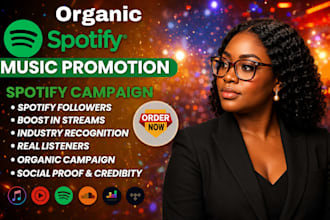organic USA spotify music promotion spotify album, spotify save music promotion