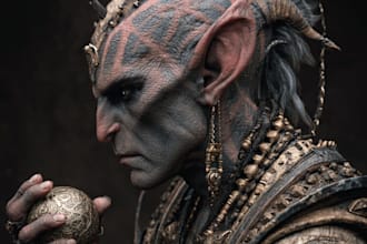 draw fantasy characters or fantasy character