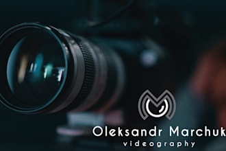 give creative logo about photography, videography, autograph and signature