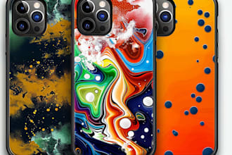 do trendy mobile cover or phone case design