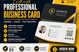 design professional business card