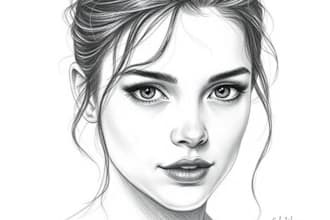 draw pencil sketch portrait