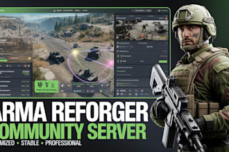 create a fully optimized arma reforger community server