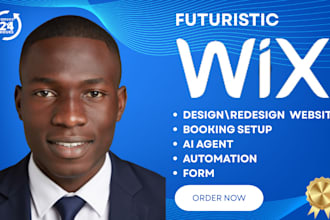 create wix website wix booking website wix automation wix form wix ai agent wix