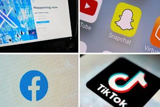 delete tiktok, facebook, twitter, and instagram accounts