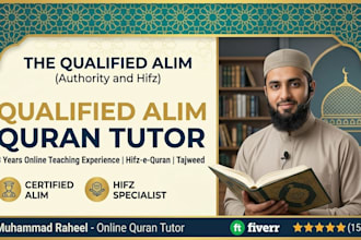 be your expert quran teacher with tajweed