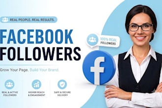 get you 1,000 facebook followers high quality service