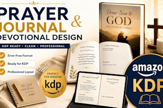 format and publish your prayer journal or devotional book for amazon KDP