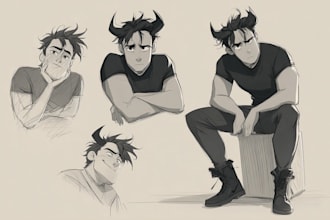 create a stunning comic illustrations