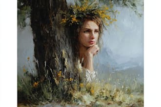 paint a real oil portrait with free shipping